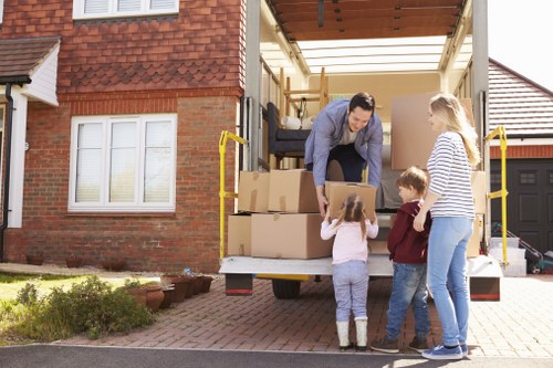 Man and van service handling a local move in Putney