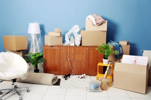 Careful packing for fragile items during a Putney house move