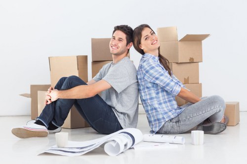Putney man and van safety measures in action during a professional relocation