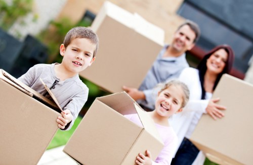 Office removal service handling business equipment in Putney