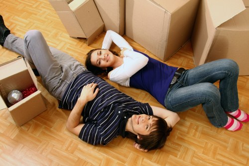 Moving day essentials for student removals in Putney with organised luggage